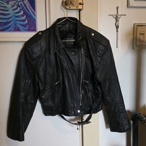 Genuine Leather GI Jacket Cropped